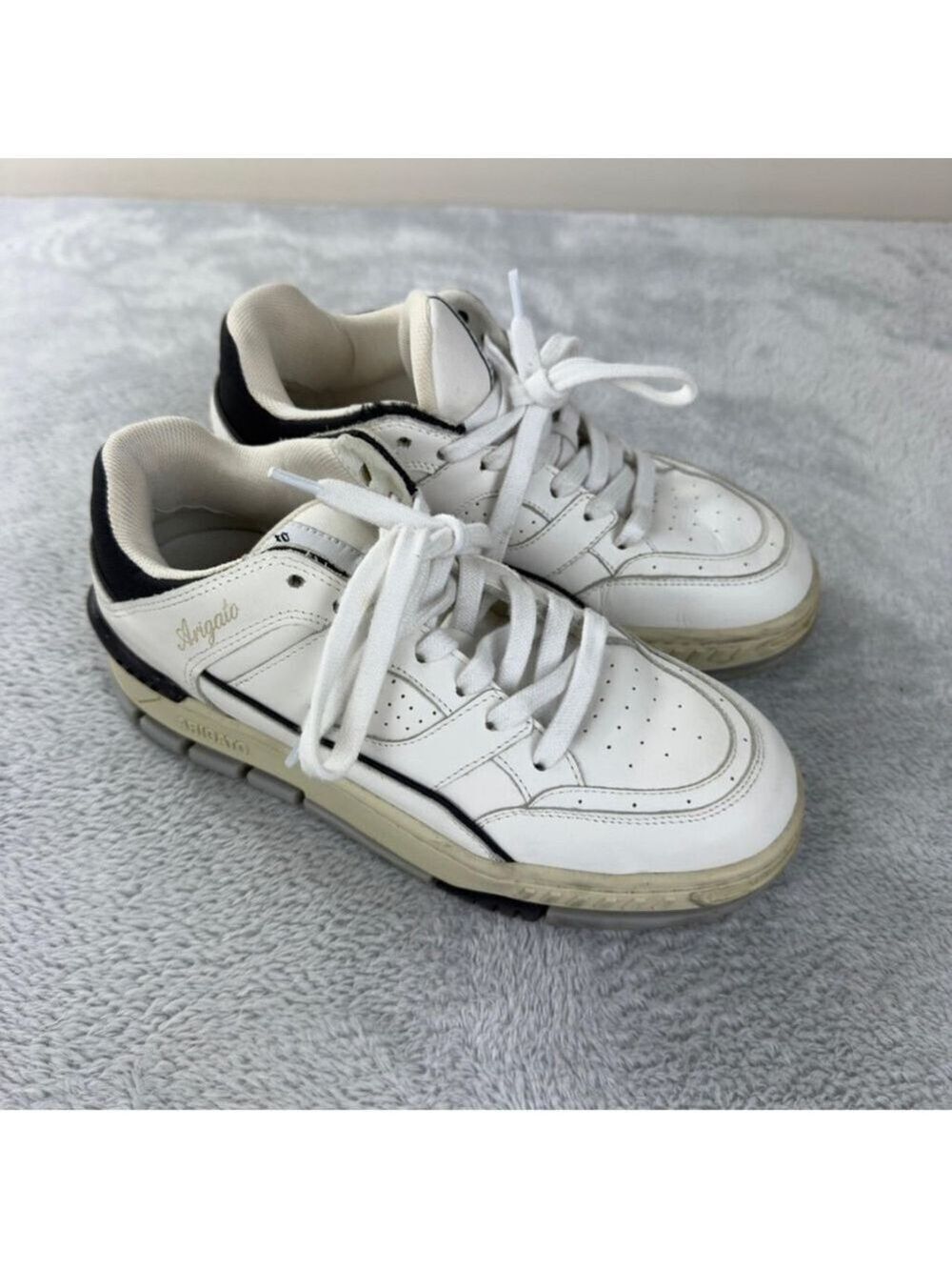 Axel Arigato Men's Size 7.5 US/5 UK/38 EU Area Low Leather Sneakers AW22419